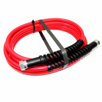 ГидроАрсенал Шланг высокого давления CARWASH COMFORT R+M 200 бар, красный арт. 3001206 3.5м, фитинги резьбовые М22х1,5гг