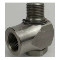 TORNADO BF-9106 Поворотная муфта типа SW90 для консоли угловая G1/4M-G1/4F (нержавеющая сталь)