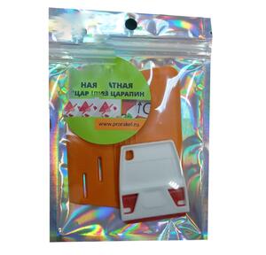 ПРОРАКЕЛЬ (Uzlex) Два ракеля с насадкой для комфортной работы с пленками КОМПЛЕКТ - КОМБО- 2Н 81910505