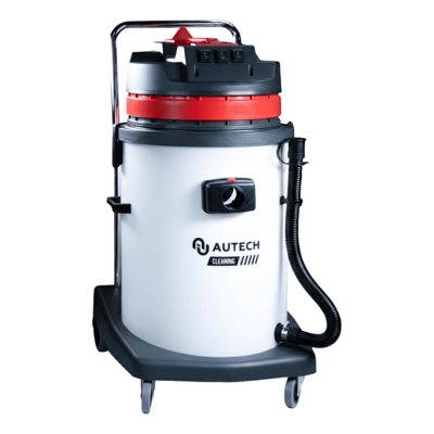 AuTech Пылеводосос для влажной и сухой уборки с пластиковым баком. 3000 Вт, 3 турбины Au-016033pl
