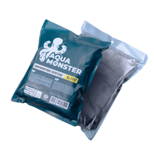 AuTech Микрофибровое полотенце 60*90 см, чёрное, 1000гр/м2 для сушки авто AQUA MONSTER Au-2417
