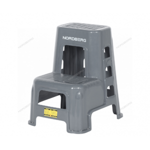NORDBERG Табурет-стремянка, 2 ступени, серый TL35G