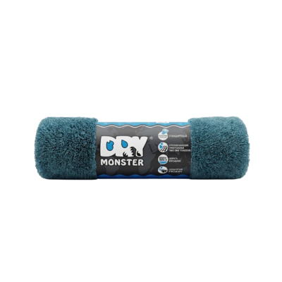 Dry Monster Полотенце для сушки цвет морской волны 50х60 см 750 гр DM 5060 Standart SEA BLUE