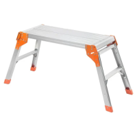 WIEDERKRAFT Платформа рабочая алюминиевая 76x30x50 см WDK-86100