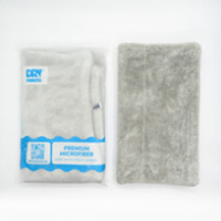 Dry Monster Полотенце для сушки двустороннее серое DOUBLE TWIST 50 х 80 см 1400 гр DM 5080 Standart GRAY