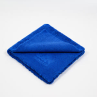 Dry Monster Универсальная двусторонняя микрофибра синяя 40 х 40 см 520 гр DM 4040 Ultra Soft DARK BLUE