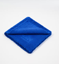Dry Monster Универсальная двусторонняя микрофибра синяя 40 х 40 см 520 гр DM 4040 Ultra Soft DARK BLUE