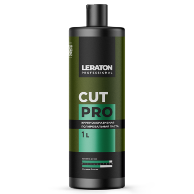 Крупноабразивная полировальная паста LERATON PROFESSIONAL Cut PRO 1 л