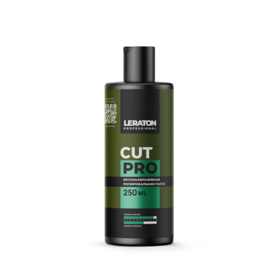 LERATON PROFESSIONAL Крупноабразивная полировальная паста Cut PRO 250 мл