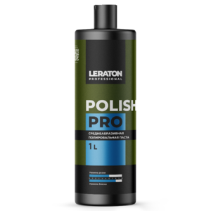 Среднеабразивная полировальная паста LERATON PROFESSIONAL Polish PRO 1 л