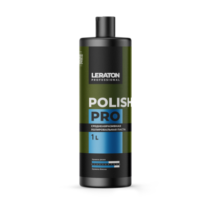 LERATON PROFESSIONAL Среднеабразивная полировальная паста Polish PRO 1 л