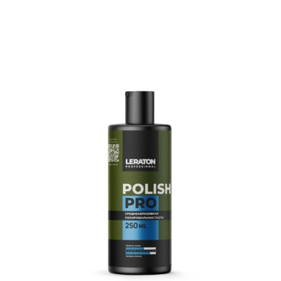 Среднеабразивная полировальная паста LERATON PROFESSIONAL Polish PRO 250 мл