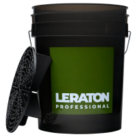 LERATON PROFESSIONAL Ведро для мойки автомобилей с сепаратором (чёрное) 20 л
