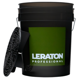 Ведро для мойки автомобилей с сепаратором LERATON PROFESSIONAL (чёрное) 20 л