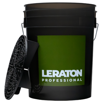 Ведро для мойки автомобилей с сепаратором LERATON PROFESSIONAL (чёрное) 20 л