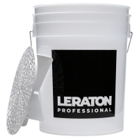 LERATON PROFESSIONAL Ведро для мойки автомобилей с сепаратором (белое) 20 л