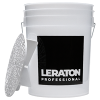 LERATON PROFESSIONAL Ведро для мойки автомобилей с сепаратором (белое) 20 л