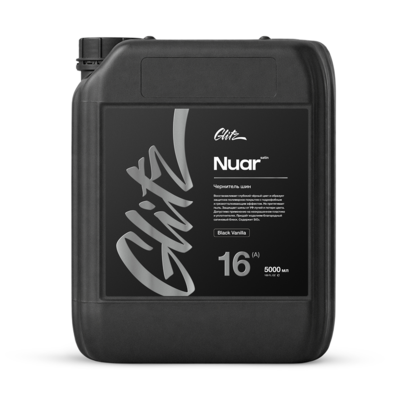 Glitz Чернитель шин сатиновый 16 (A) Nuar 5 л