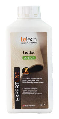 LeTech Кондиционер для кожи с воском Leather Lotion X-GUARD PROTECTED 1 л 