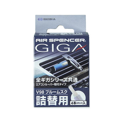 EIKOSHA (V-98) Запасной элемент для ароматизатора на кондиционер Giga - BLUE MUSK