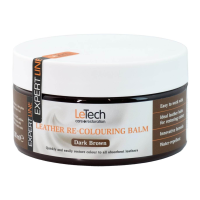 LeTech Бальзам для восстановления цвета кожи (Темно-коричневый) Leather Re-Colouring Balm 200 мл