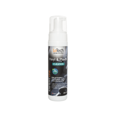 LeTech Пенный очиститель для пластика и винила с пенообразователем Vinyl &Plastic Cleaner 200 мл