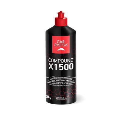 CARSYSTEM Высокоабразивная полировальная паста Compound X1500 HC 500 г 160446