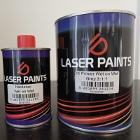 Грунт 2K Wet on Wet Белый 0,75L + Hardener 0,25L (1л комплект) WOWW-2
