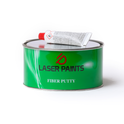 Шпатлевка со стекловолокном FIBER GLASS (2кг) + Отвердитель 40гр FBP-2