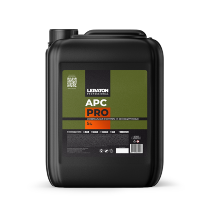 Универсальный очиститель на основе цитрусовых LERATON PROFESSIONAL APC PRO 5 л