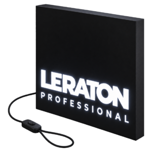 Световой короб большой LERATON PROFESSIONAL Размер 500x500x60 мм