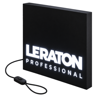 Световой короб большой LERATON PROFESSIONAL Размер 500x500x60 мм